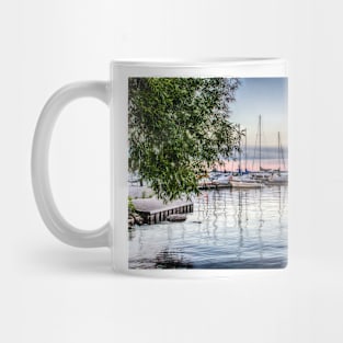 Boats On The Lake Mug